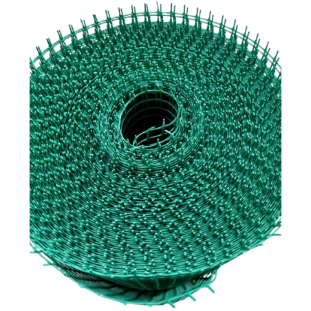 Siatka plastik  0.8x(50m) rabatowa zielona